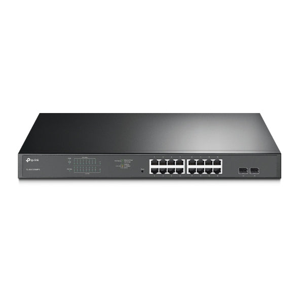Switch de Rede TP-LINK SG1218MPE 16xGB PoE+ 2xSFP