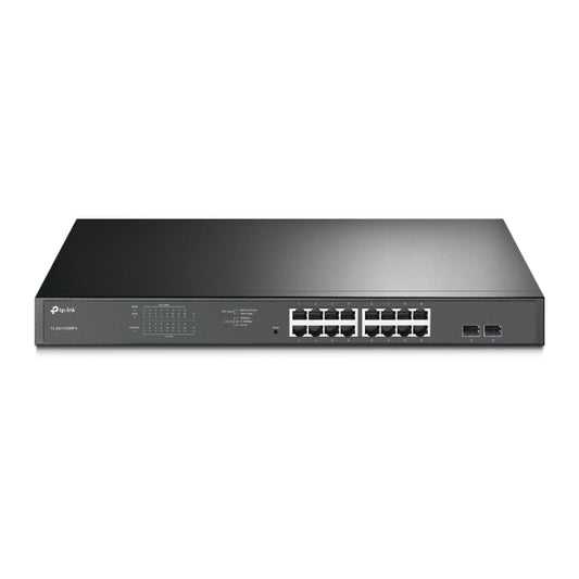 Switch de Rede TP-LINK SG1218MPE 16xGB PoE+ 2xSFP