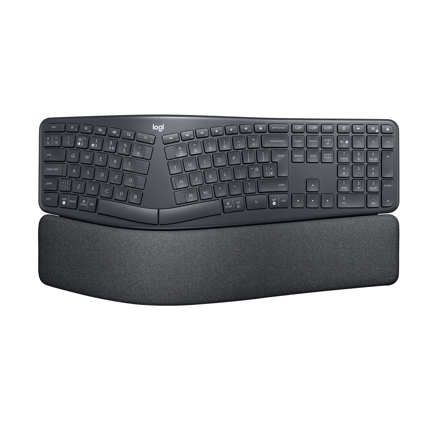 Teclado Logitech K860 Ergo / 920-010108 Graphite