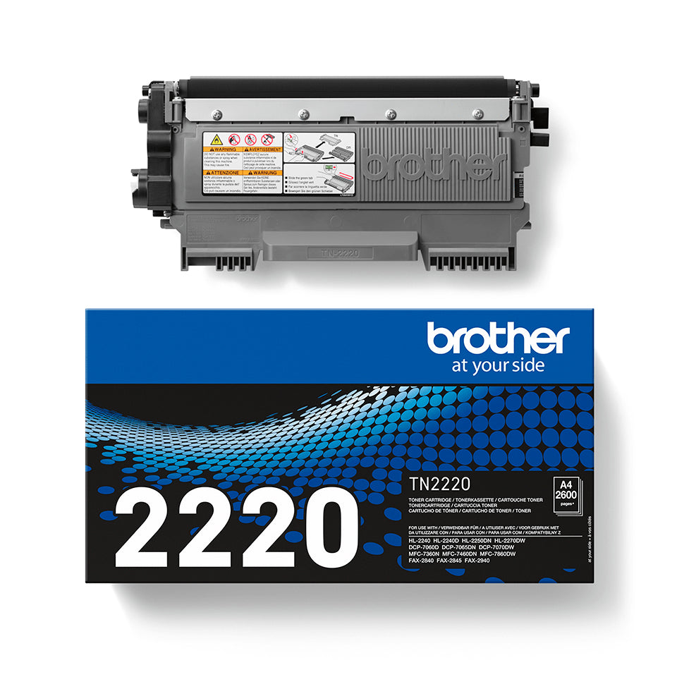 Toner Original Brother TN-2220/ preto