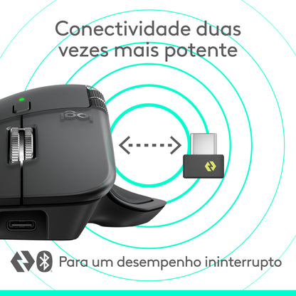 Rato Logitech MX Master 4 / 910-007562 Graphite Standard - imagem 20