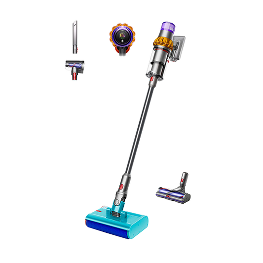 Dyson Vacuum Cleaner V15s Detect Submarine - Nickel/Satin Yellow