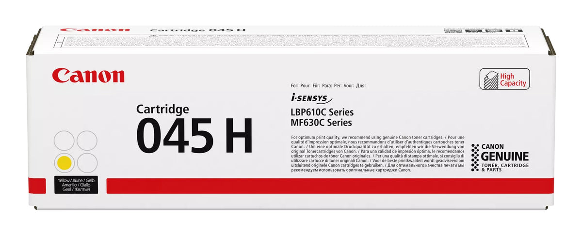 Canon Toner 045H / 1243C002 amarelo XL
