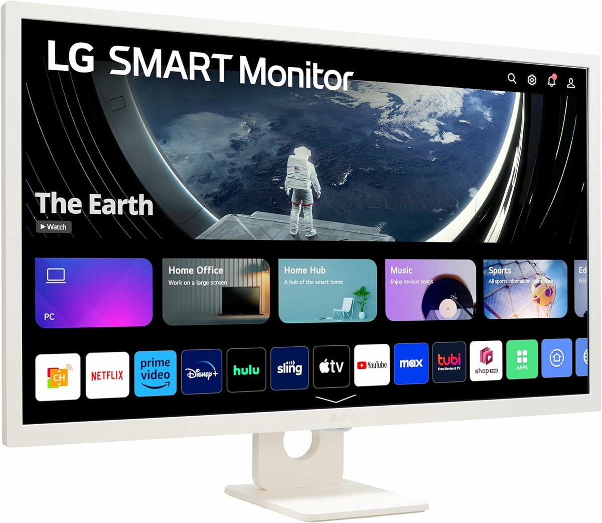 Monitor LG 32SR50F-W Smart 32"IPS FHD HDMI USB MM - imagem 7
