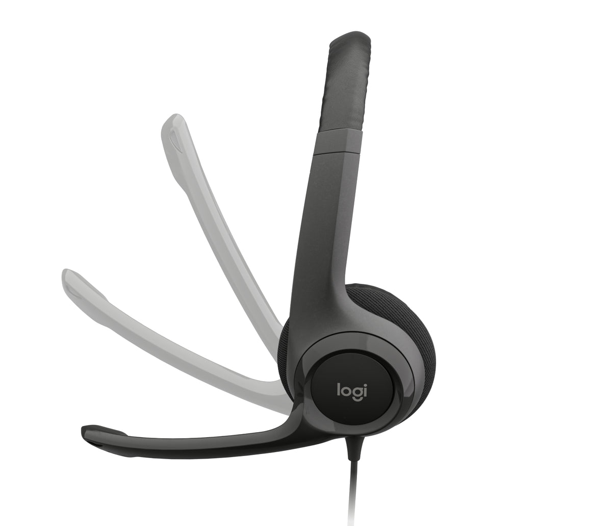 Auscultadores Logitech Auricular+Mic H390 USB Preto - imagem 9