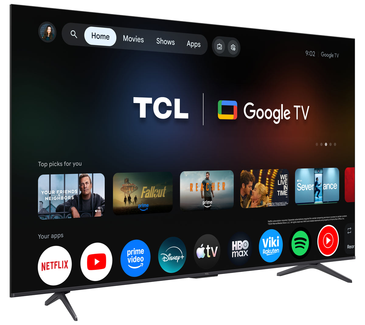 Televisão TV 75P8L TV 75" UHD MINILED GOOGLETV 144HZ - imagem 5