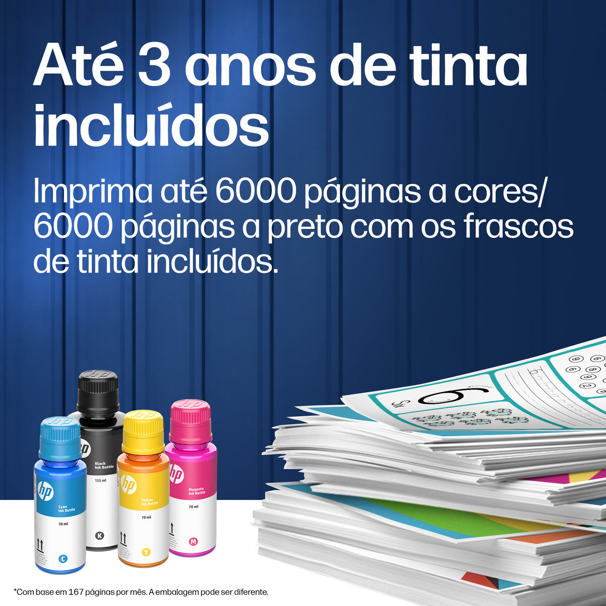 Impressora multifunções HP Multifunções Smart Tank 5105 Fax Móvel - imagem 17