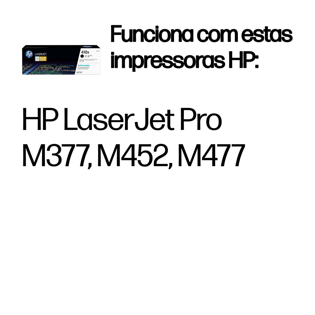 HP Toner 410X / CF410X preto XL - imagem 3