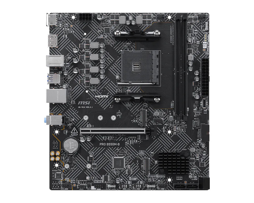 MSI Placa Base PRO B550M-B mATX AM4 - imagem 5
