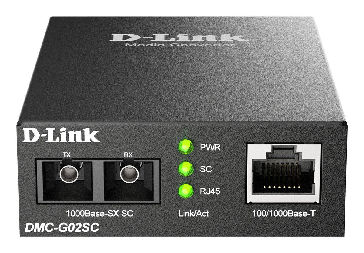 Conversor de Média D-Link DMC-G02SC Conversor Medios MM