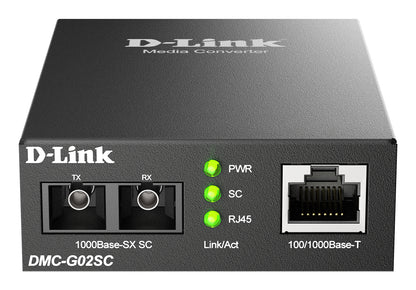 Conversor de Média D-Link DMC-G02SC Conversor Medios MM