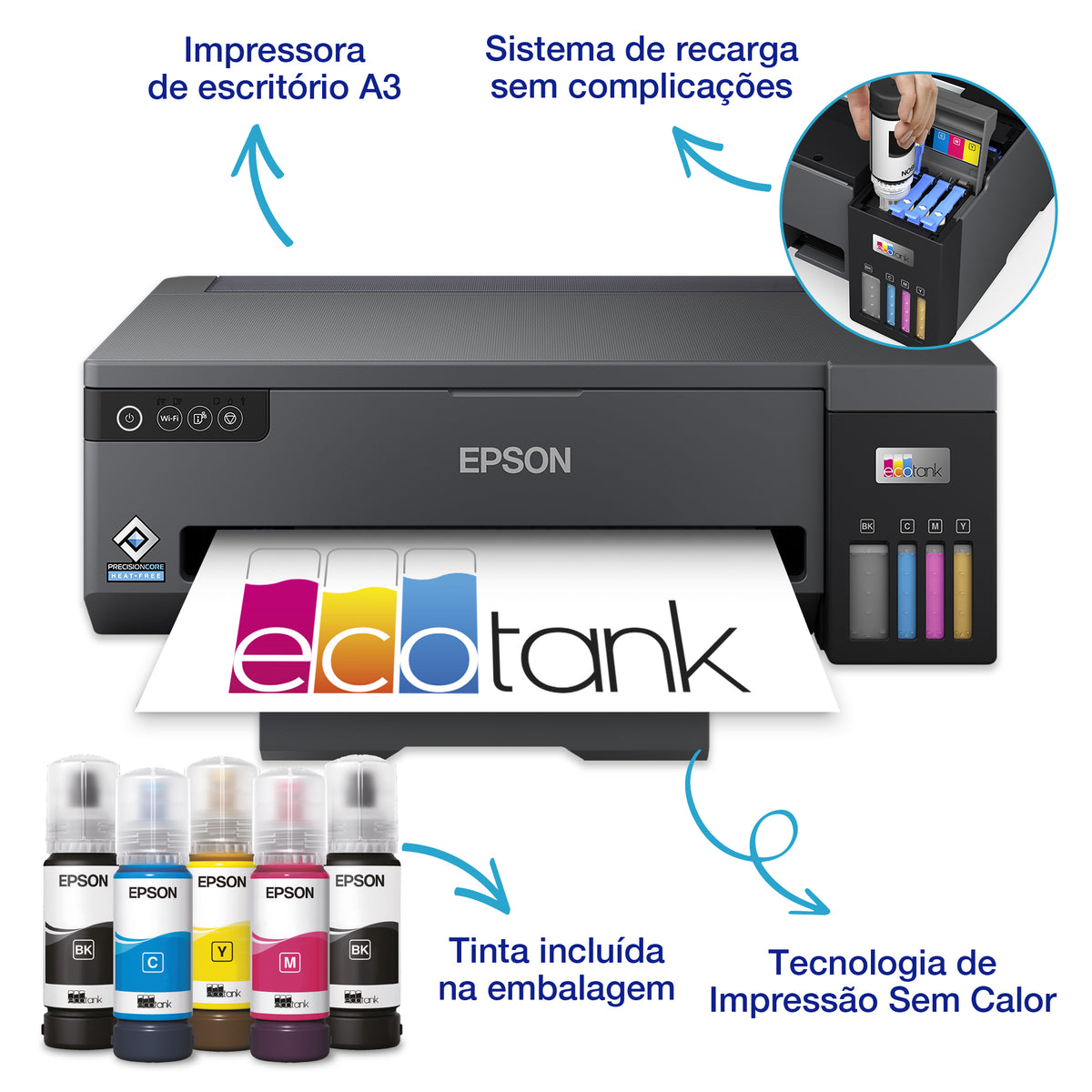 Impressora Epson Ecotank ET-14100 - imagem 4