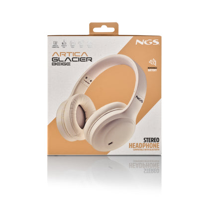 Auscultadores NGS AURICULAR INAL.BT CAN.RUID ARTICAGLACIER BEIGE - imagem 8