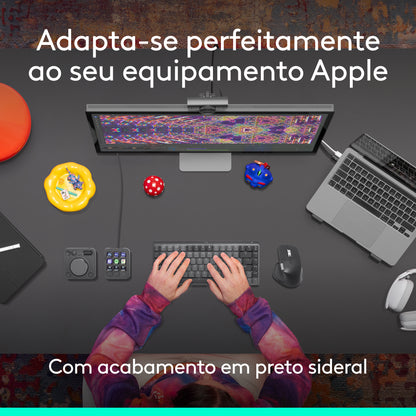 Rato Logitech MX Master 4 for Mac / 910-007577 prateado - imagem 20