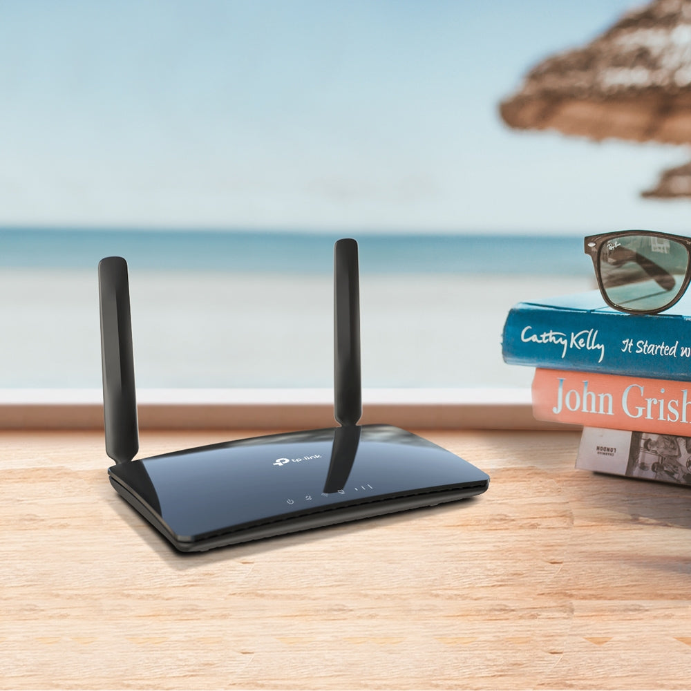 Router TP-Link MR400 V3 / ARCHER MR400 preto - imagem 4
