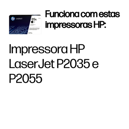 HP toner CE505A Preto - imagem 3