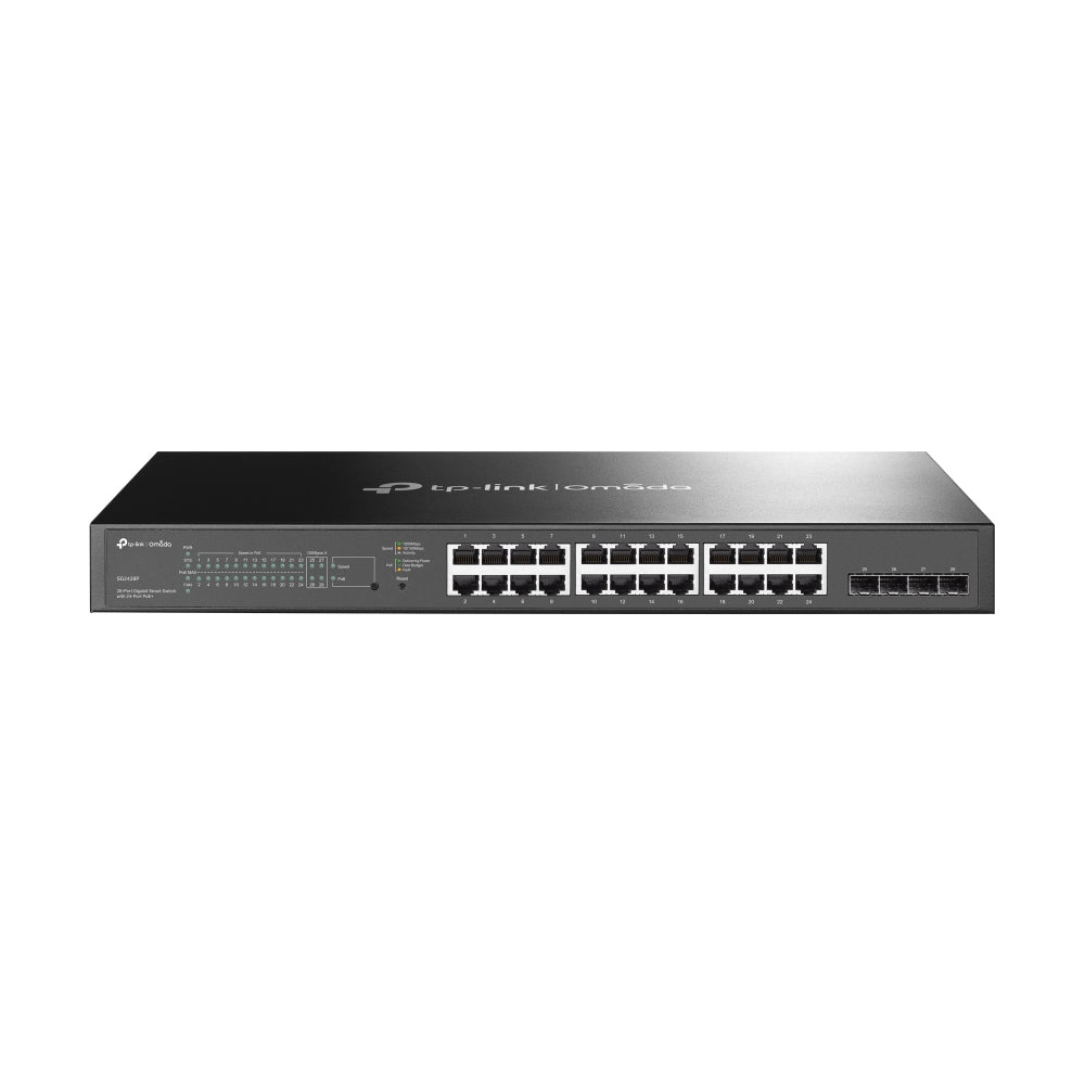 Switch TP-Link Omada Smart Gigabit TL-SG2428P 28 Portas/ RJ-45 10/100/1000 PoE/ SFP