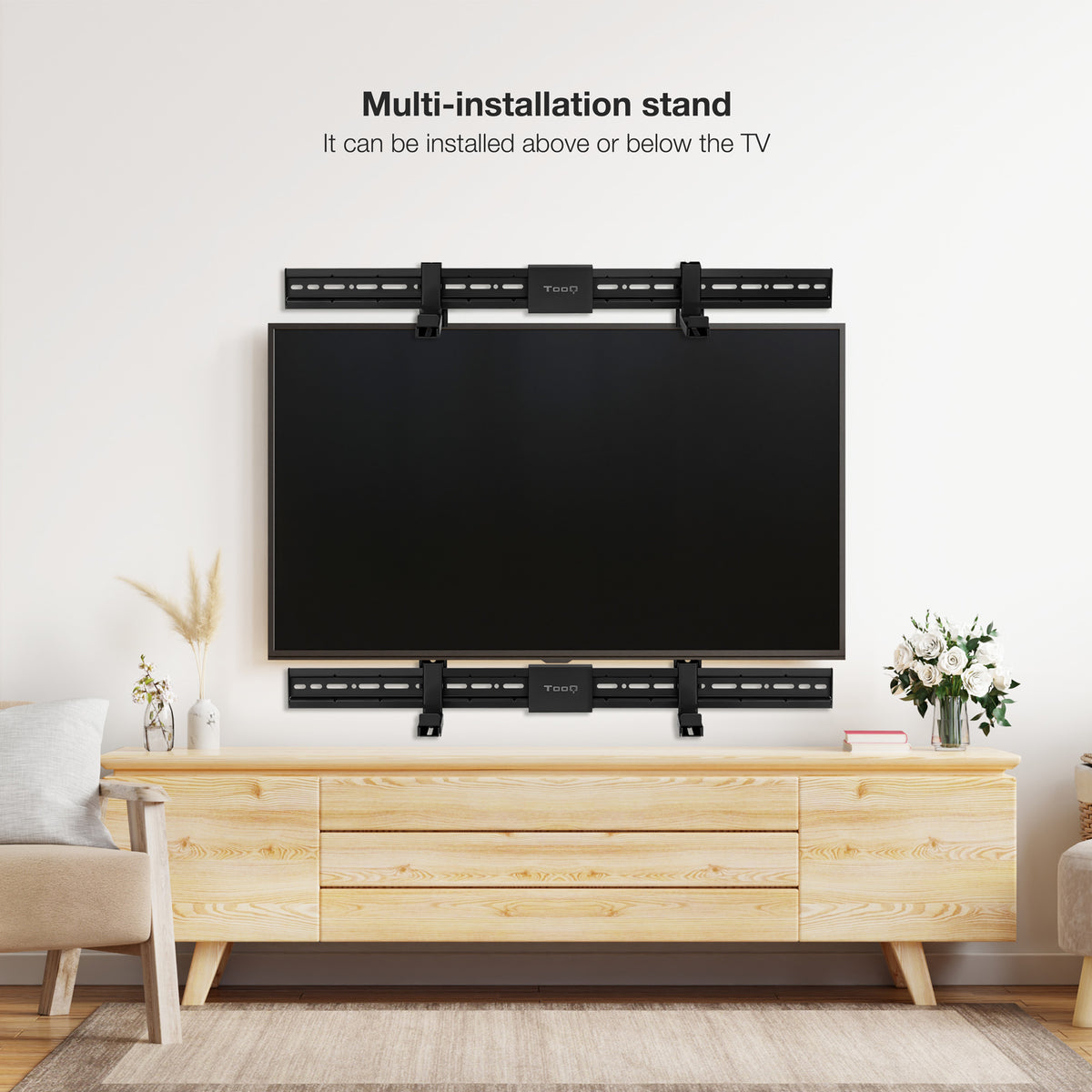 Tooq Soporte Barra Sonido para TV Multinstalación - imagem 9