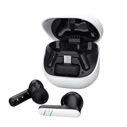 Auscultadores Bluetooth Trust GXT 409 Oxxie 25478 com caixa de carregamento/ autonomia 7h/ branco e preto