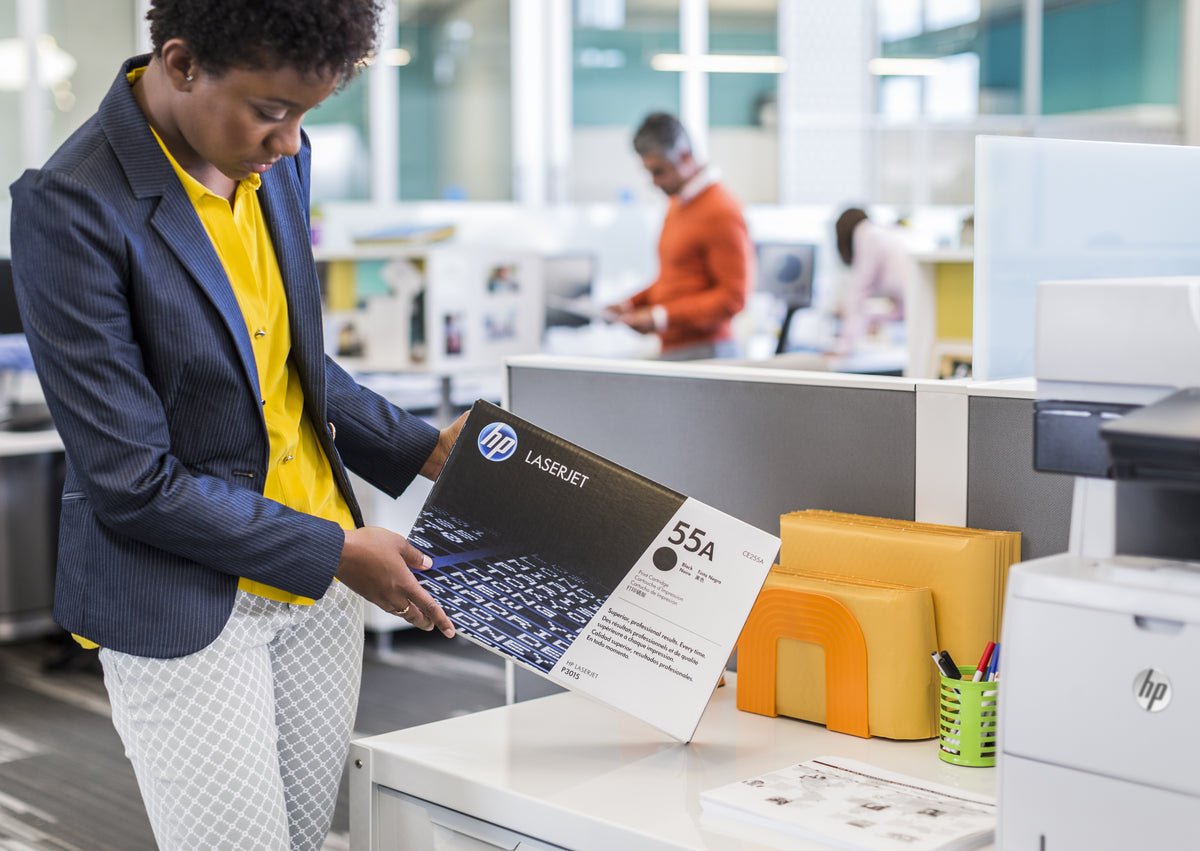 HP Toner 55A / CE255A preto Standard - imagem 15