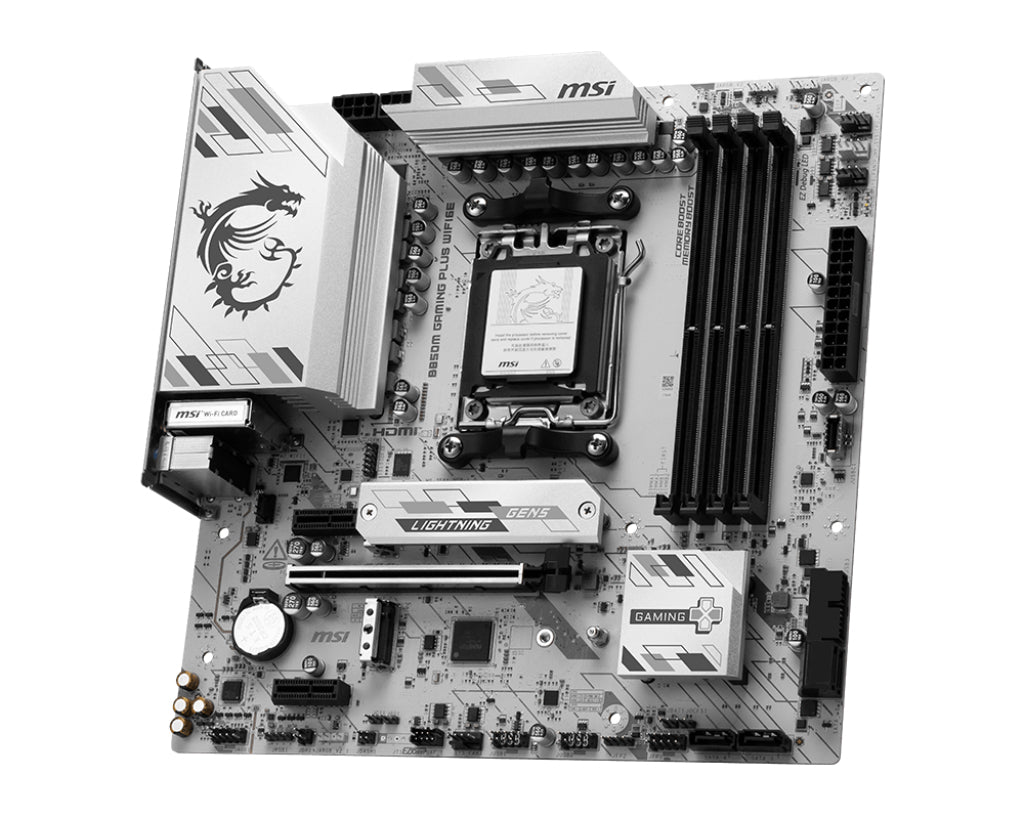 MSI Placa Base B850M de jogos PLUS WIFI6E DDR5 mATX - imagem 12
