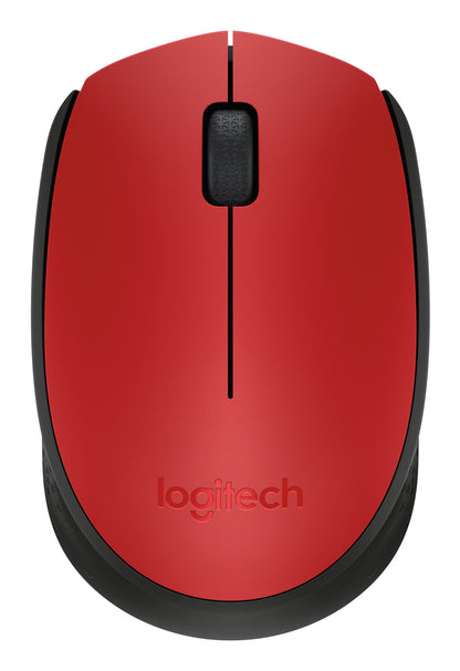 Rato Logitech M171 / 910-004641 preto, vermelho - imagem 3