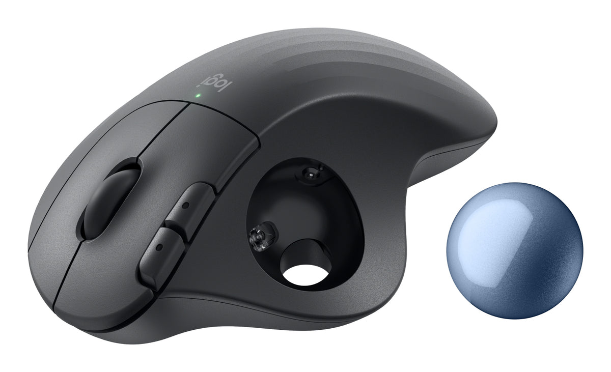 Rato Logitech ERGO M575S / 910-007029 Graphite, azul - imagem 5