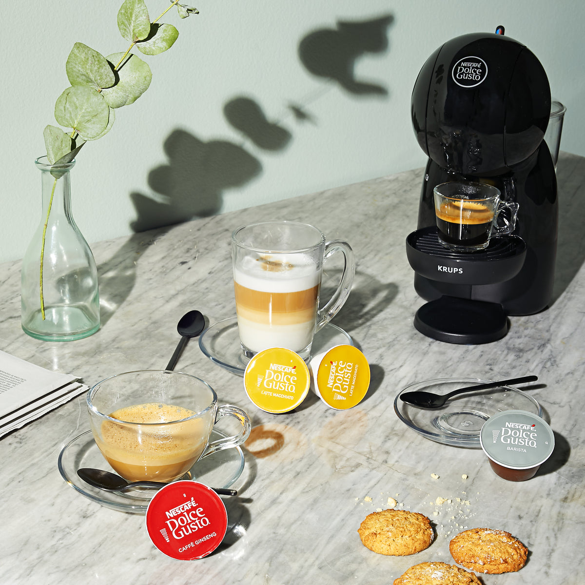 Máquina de Café Krups Nescafé Dolce Gusto Piccolo XS / KP1A3B10 preto - imagem 7