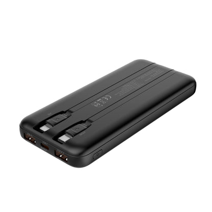 Powerbank CoolBox DP10 10000MAH LCD Preto Carg Ráp - imagem 4
