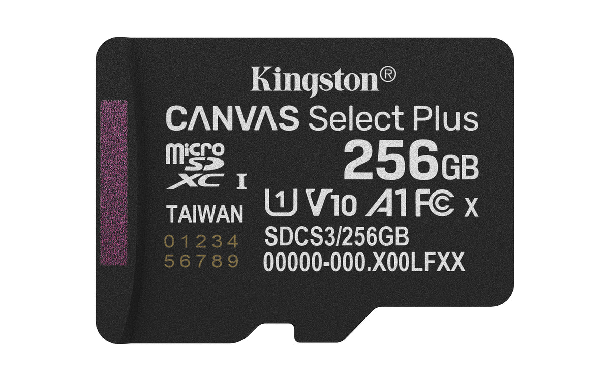 Cartão de Memória Kingston SDCS3/256GB microSDXC Gen3 150MB/s A1 - imagem 6