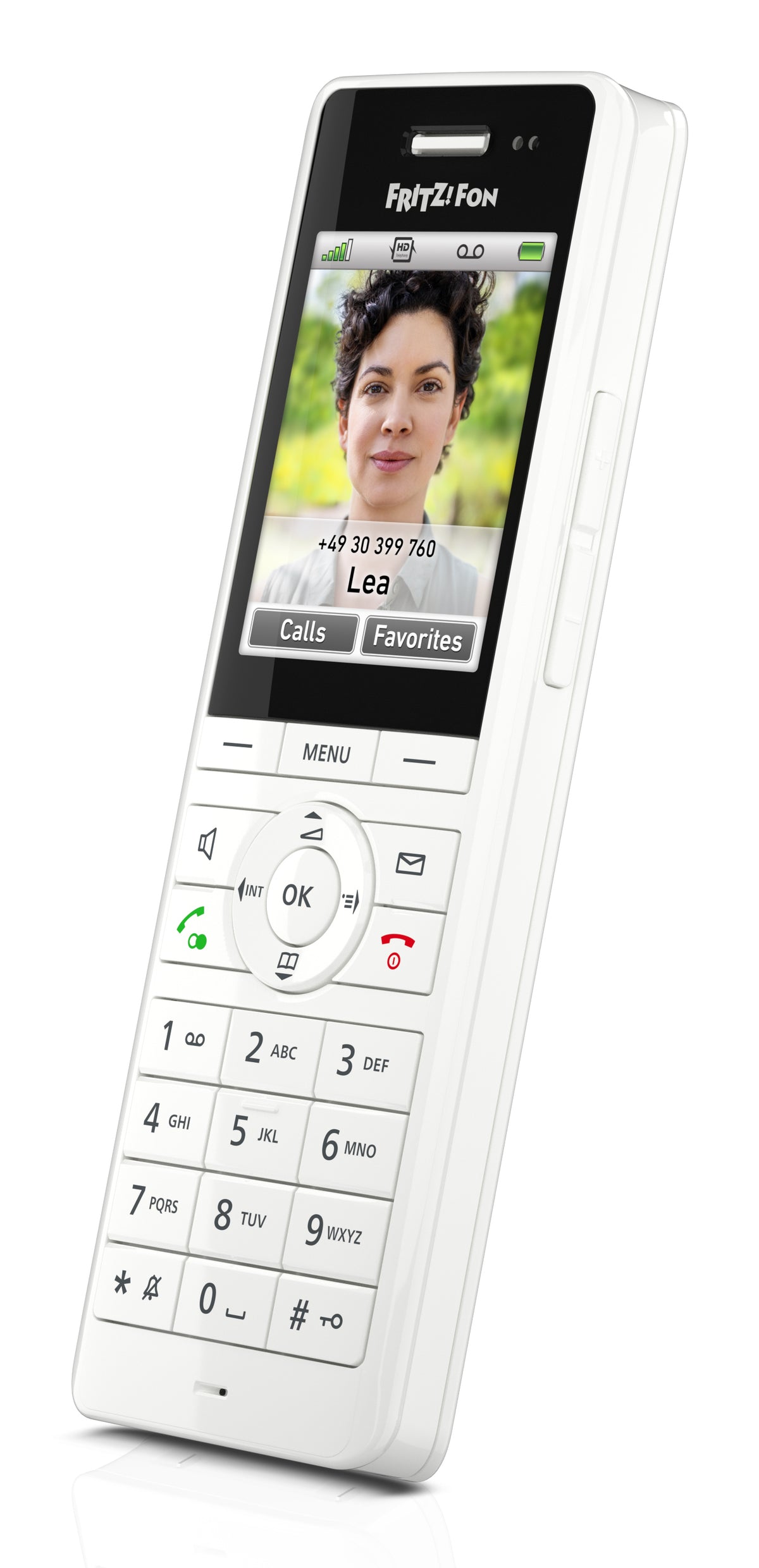 Telefone sem Fios FRITZ!Fon X6 Teléfono Sem Fios Branco 300 m - imagem 3