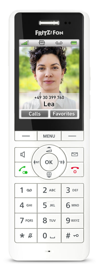 Telefone sem Fios FRITZ!Fon X6 Teléfono Sem Fios Branco 300 m - imagem 4
