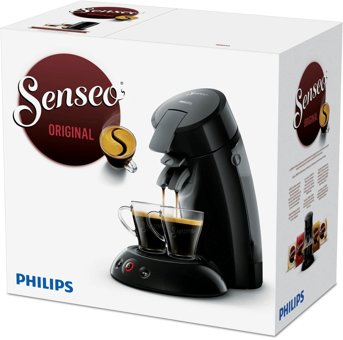 Máquina de Café Philips Senseo Original / HD6553/67 preto - imagem 4