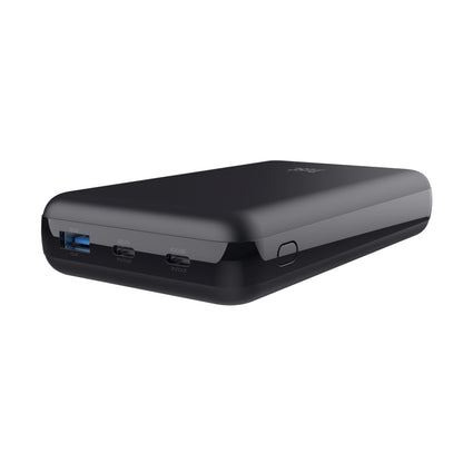 bateria Externa/Powerbank Trust Laro 20000mAh/ 100W/ preta/ Compatível com Portátiles