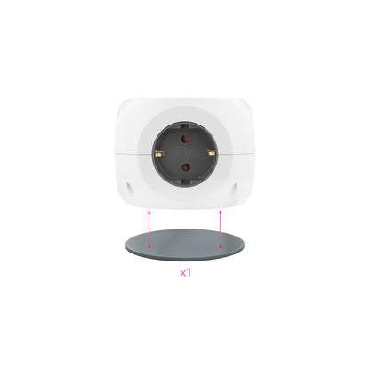 Nanocable Base de enchufes com 4 USB Branco - imagem 10