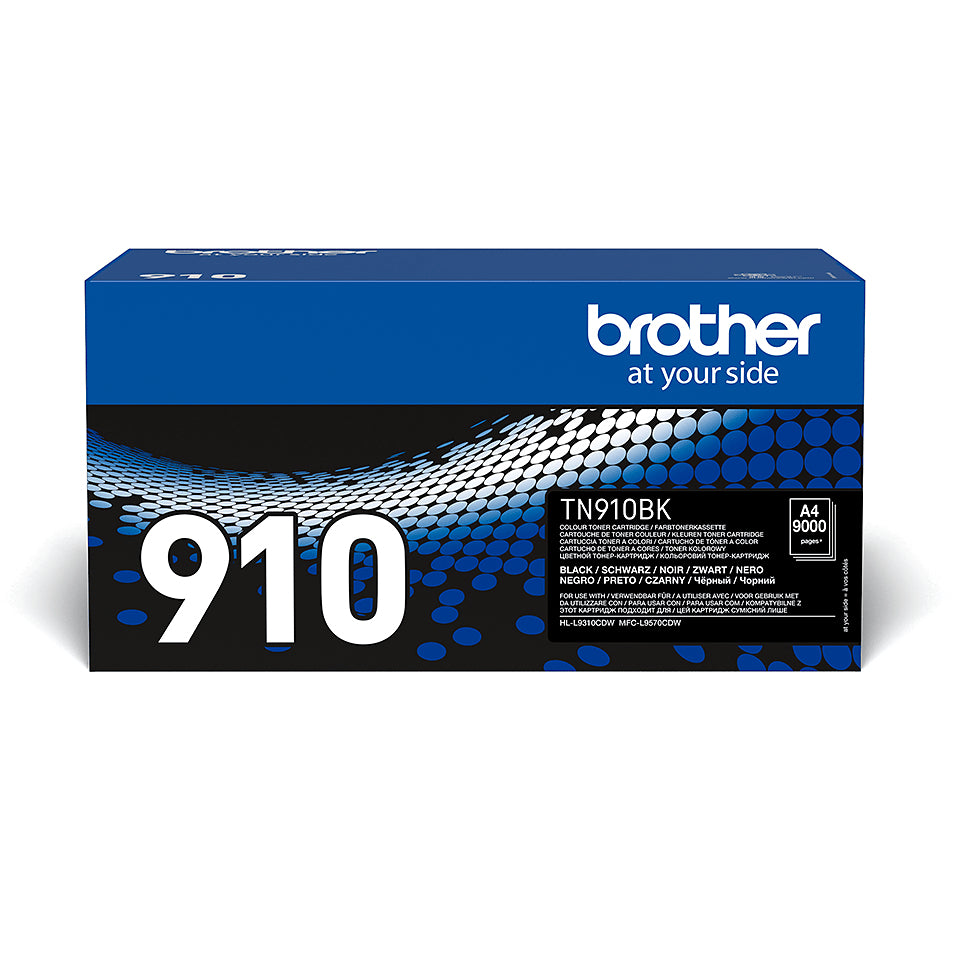 Brother Toner TN-910BK / TN910BK preto Standard