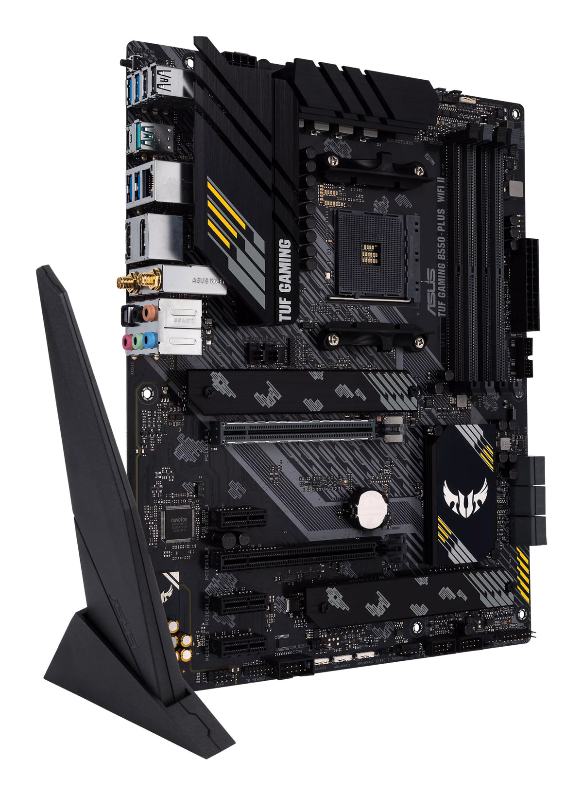 Placa-mãe ASUS TUF de jogos B550-PLUS WIFI II / 90MB19U0-M0EAY0 preto - imagem 10