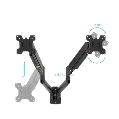 Suporte TV Tooq Parede LP1434TNR-B 2 brazo 13-34 Preto - imagem 7