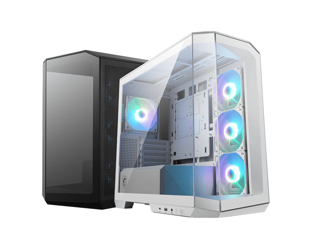 Caixa de Computador MSI Caja Micro-ATX MAG PANO M100R PZ branco - imagem 11