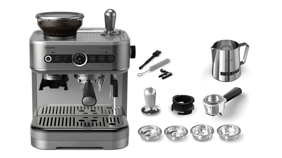 Máquina de Café Philips Barista Brew / PSA3228/01 cinzento - imagem 8