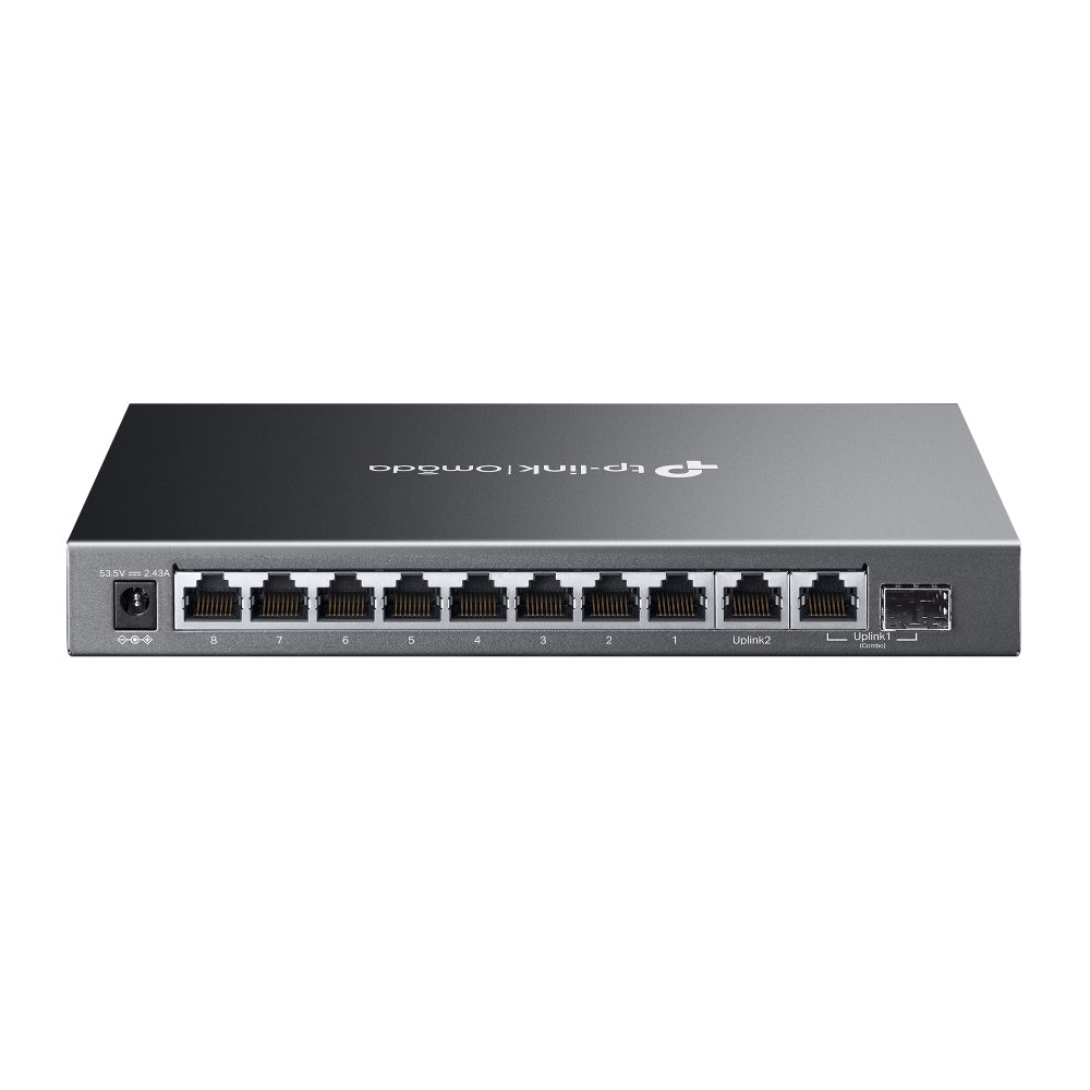 Switch de Rede TP-Link ES210GMP 8xG PoE+ 1xGbE 1xG-C 123W - imagem 4