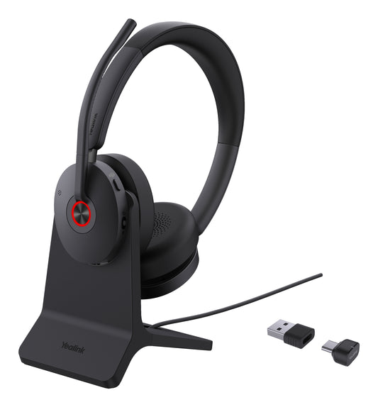 Auscultadores Yealink BH74 com Stand Teams USB-C/A