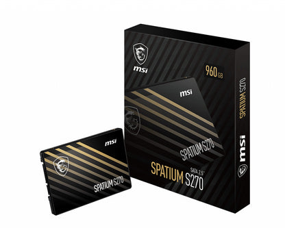 Disco SSD MSI Spatium S270 240Gb 2.5" Sata 3 6Gbps