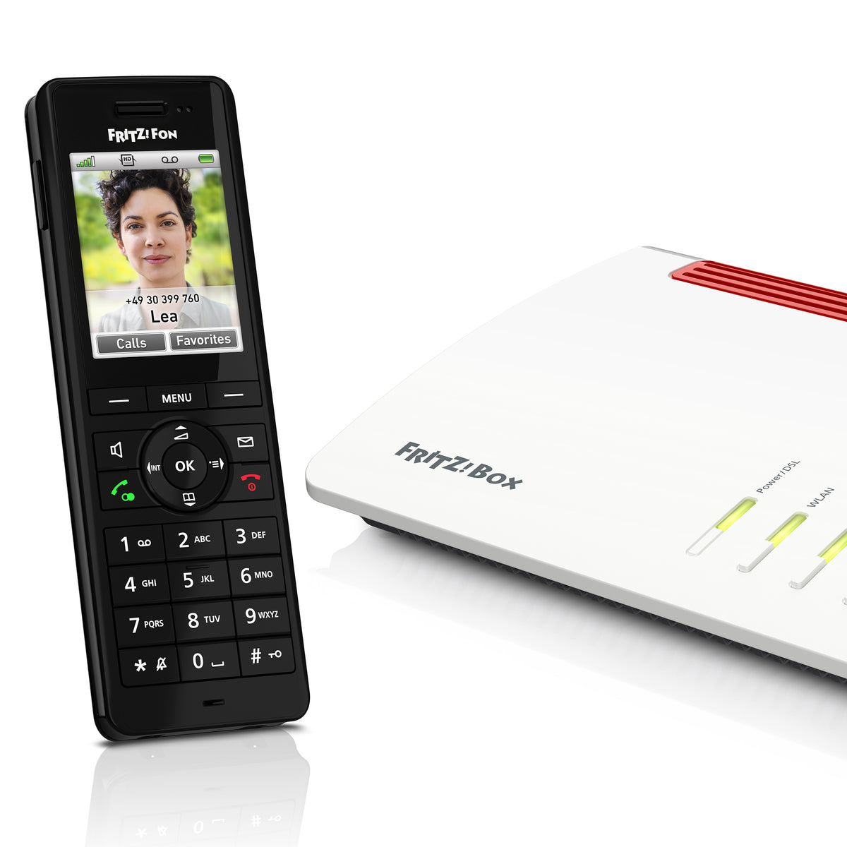Telefone sem Fios FRITZ! Fon X6 Teléfono inalamb.DECT Preto - imagem 8