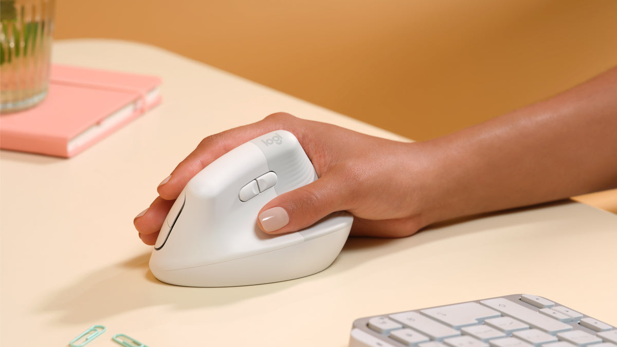 Rato Logitech Lift Vertical / 910-006475 branco - imagem 8