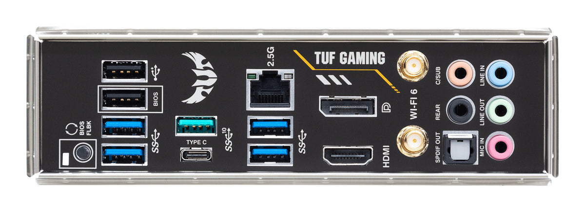 Placa-mãe ASUS TUF de jogos B550-PLUS WIFI II / 90MB19U0-M0EAY0 preto - imagem 13