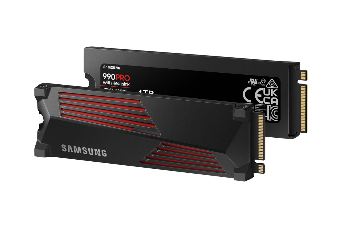 Disco SSD Samsung M.2 990 PRO Heatsink 1TB / MZ-V9P1T0CW - imagem 7