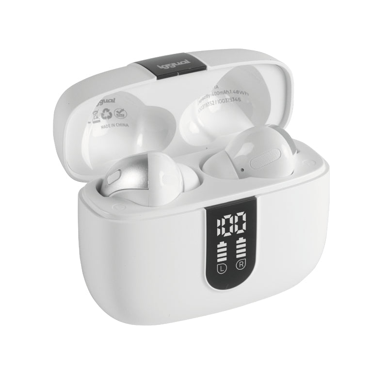 Auscultadores iggual auscultadores Sem Fios TWS Bluetooth blan - imagem 13