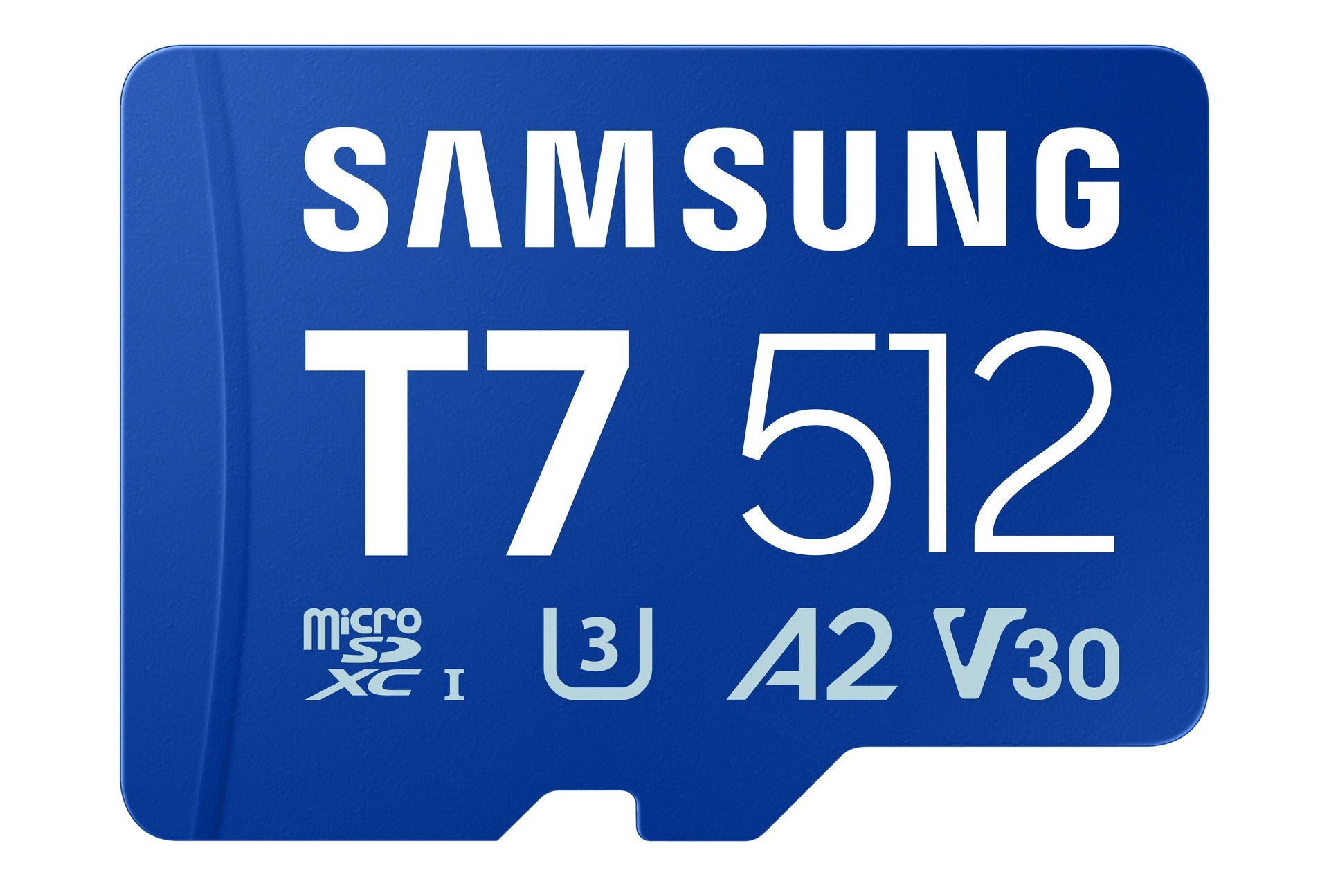 Cartão de Memória Samsung Micro SDXC T7 512GB clase10 U3 V30 A2