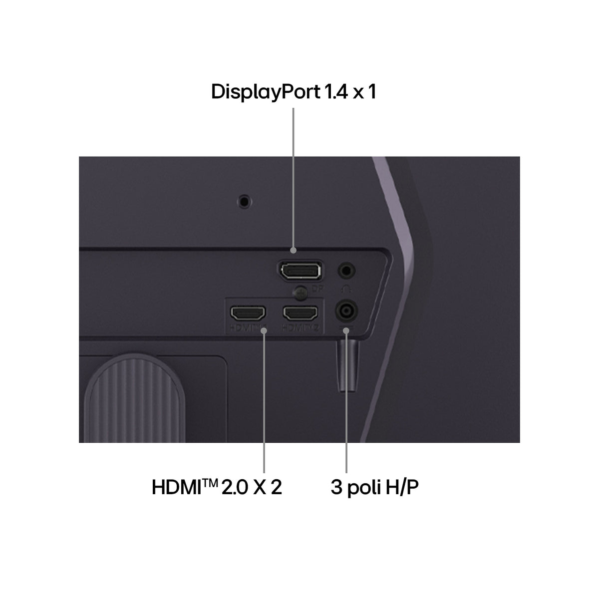 Monitor LG 25G523B-B 24.4" FHD IPS 200Hz 1ms 2HDM - imagem 9
